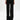 Chino Flare Pant in Black - Omorfi