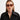 Romi Sunglasses in Black - Omorfi