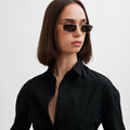 Olsen Sunglasses in Dark Grey - Omorfi